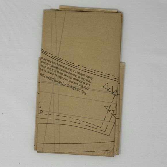 Butterick 6196 TAVERN WENCH Corset Vest, Blouse, Skirt, Apron & Bonnet Sz 12-16 - Picture 7 of 10